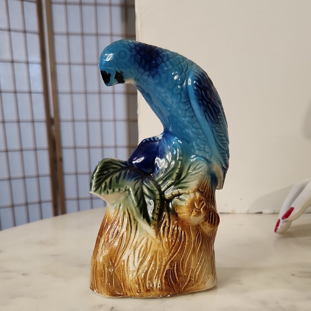 Vintage | Ceramic Parrot 1960's Made in Brazil